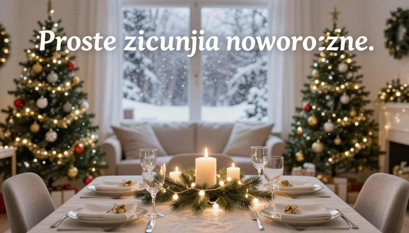 Proste życzenia noworoczne