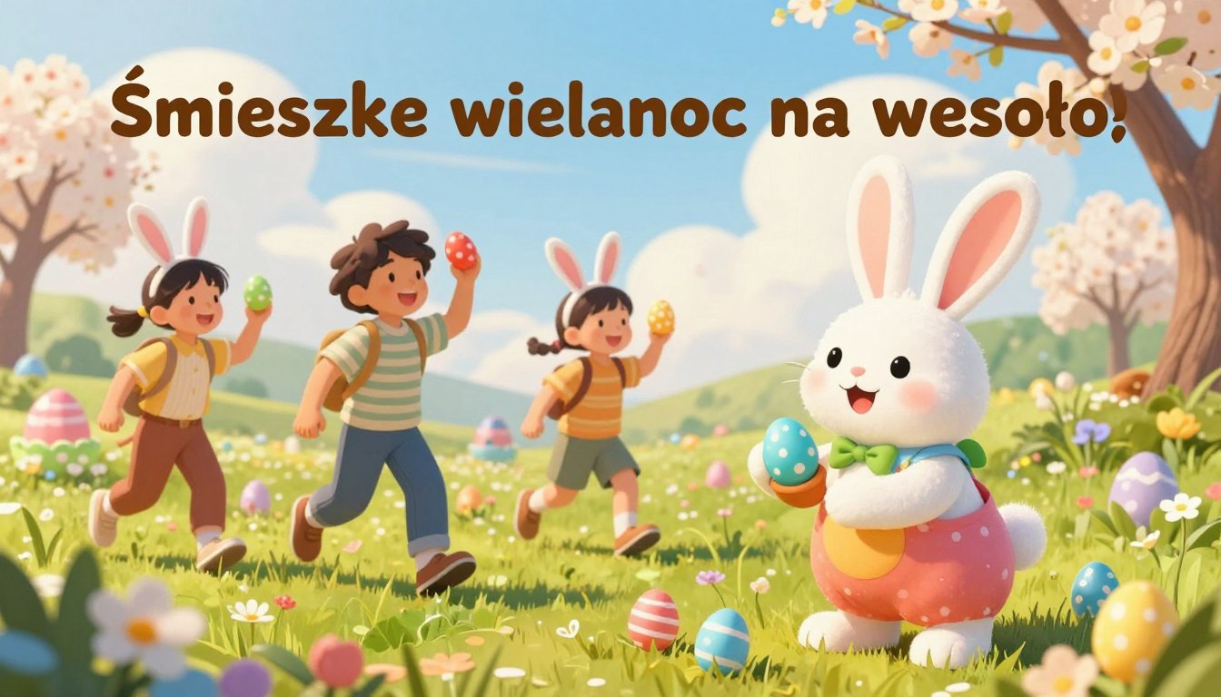 Śmieszne wielkanoc na wesoło