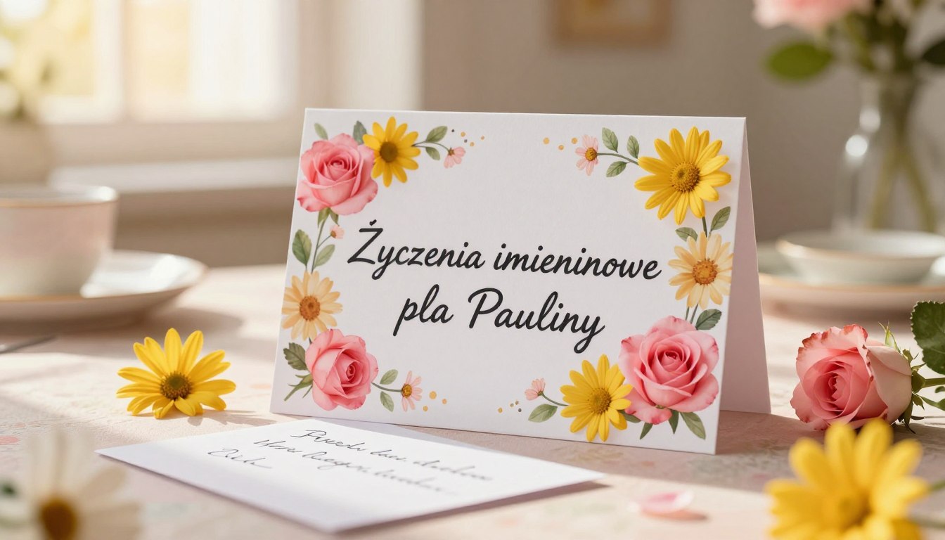 Życzenia imieninowe dla pauliny