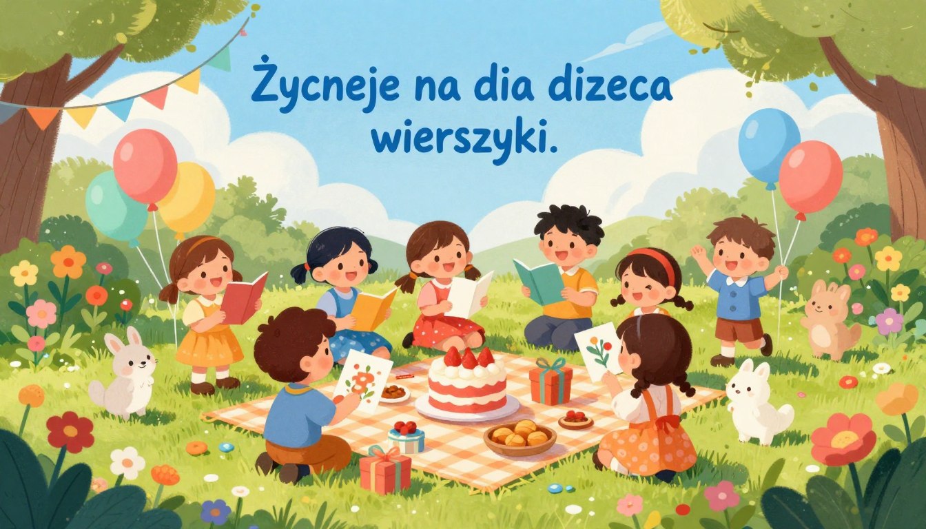 Życzenia na dzień dziecka wierszyki
